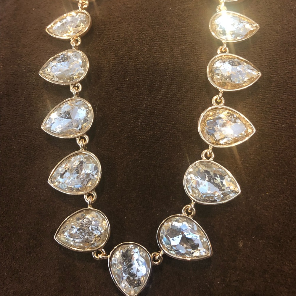 White House Black Market Goldtone Necklace